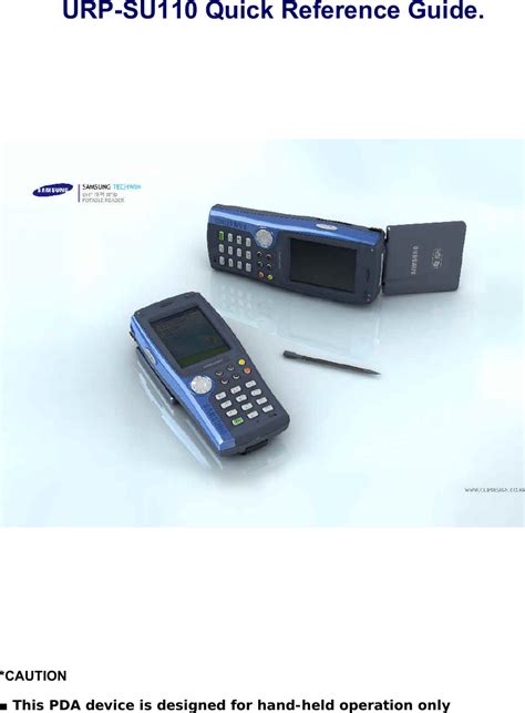 samsung techwin uhf handheld rfid reader|URF.